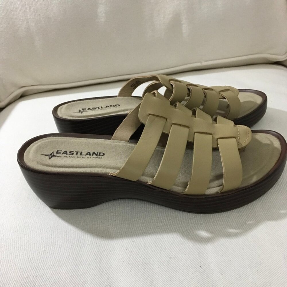 Eastland Topaz Wedge Sandal - Picture 2 of 6